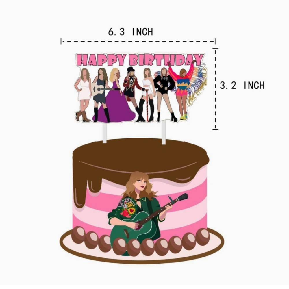 Taylor Swift Birthday Party Decoration Kit - Picture 4 of 17